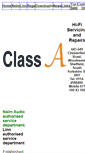 Mobile Screenshot of classaaudio.co.uk